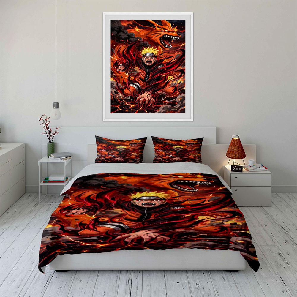 Fiery beast unleashing power. Bedding sets Duvet covers Pillowcases(1* Duvet Cover 2* Pillowcases without duvet insert)