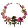 29 Model cm HO Perfect for Miniature Railway and Architectural Trees, 4-12 Gauge, Gardens, Dioramas, Landscapes, Models, Models.