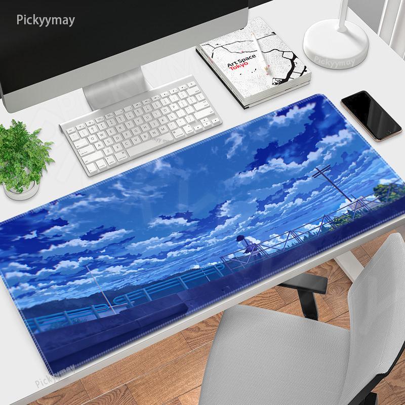 Cat Plant Large Mouse Mat Gaming Mousepad Big Gamer Mousepads Rubber Keyboard Mats Office Desk Pad HD Print Mouse Pads x