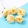 10 шт. 4,5 см искусственная головка цветка ретро DIY реалистичные декоративные поделки искусственная роза