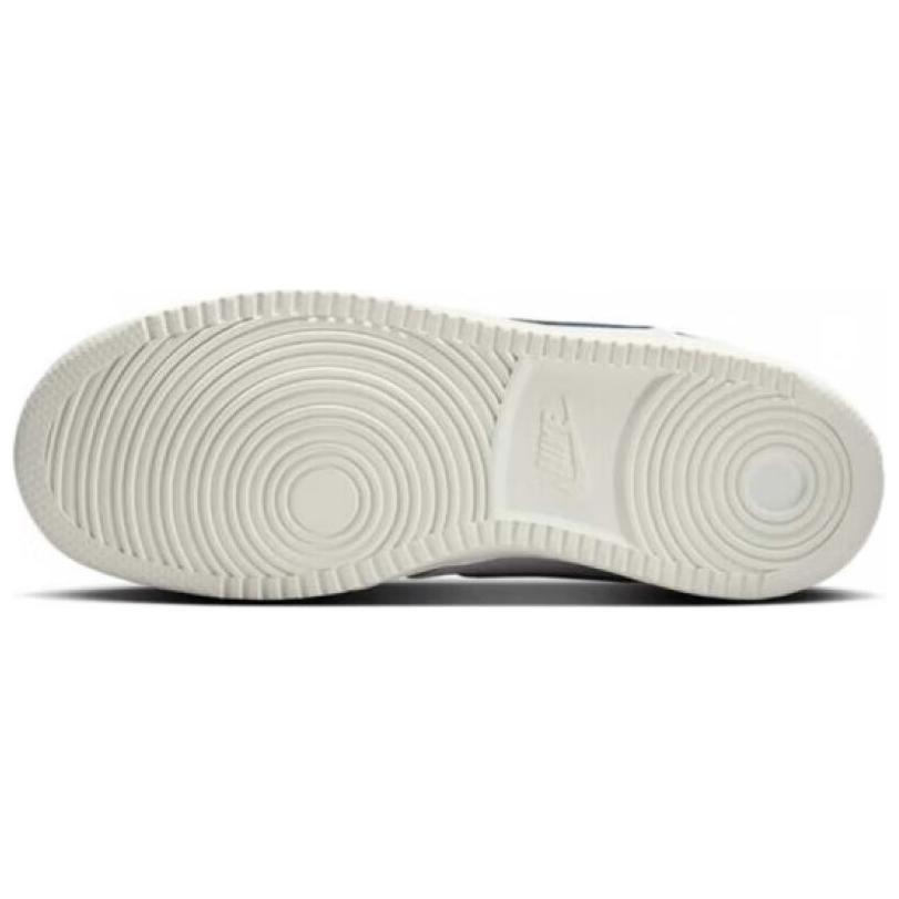 Nike Court Vision Удобные Универсальные Низкие Нескользящие Прочные Полувысокие Скейтбордические Кроссовки Женские Белые Синие CD5436-109