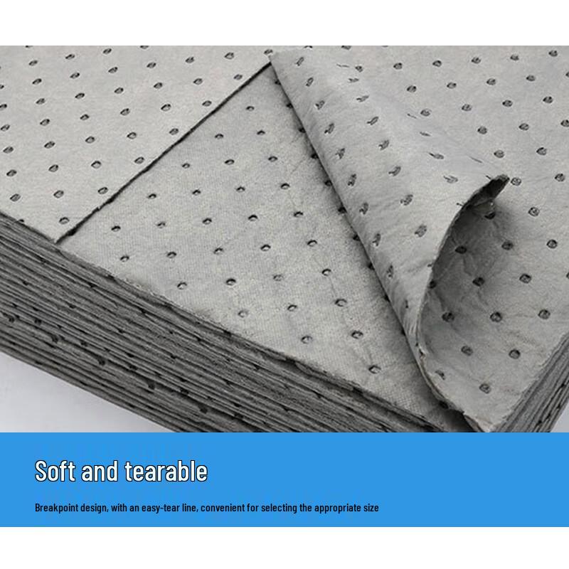 Industrial Emergency Oil Absorbent Pads (100-count)