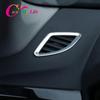 Color My Life Car Chrome Front Air Vent Cover Trim Air Conditioning Sticker for BMW X1 F48 2016 - Stickers