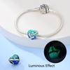 Luminous Astronaut Moon Planet Pendant Beads Diy Jewelry Accessories Bracelet Plated Style