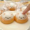 1/2/3Pcs Chestnut Hamster Squeeze Toy Anxiety Stress Relief Hamster Pinch Sensory Toy Teens Adults Soft TPR Calming Animal Fidget Toy