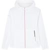 Training Series Solid Color Zip-Up Hooded Comfortable Breathable Sports Sun Protection Jacket Women Jackets Snow-White 162437704-1