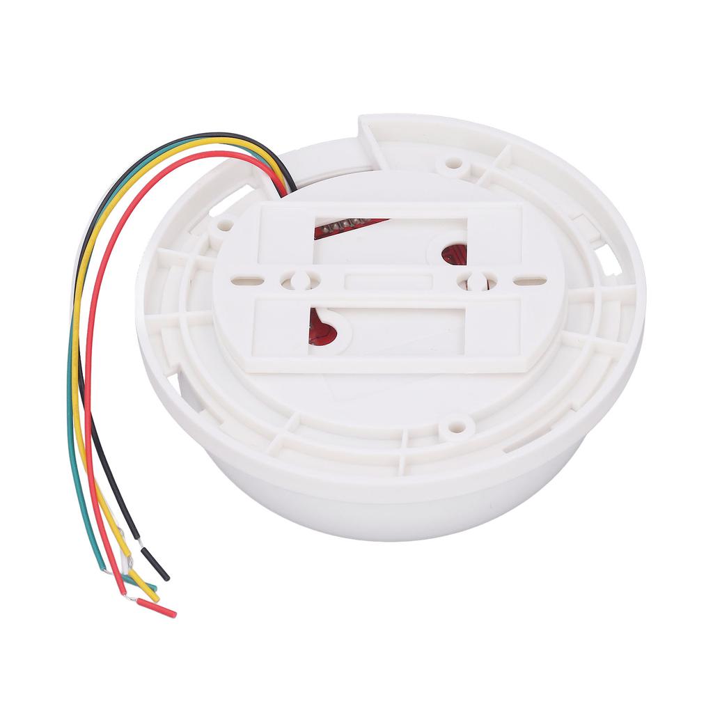 Детектор природного газа ABS Потолочная сетевая сигнализация Звуковое и световое оповещение Газовая сигнализация для дома Safe 12?28В