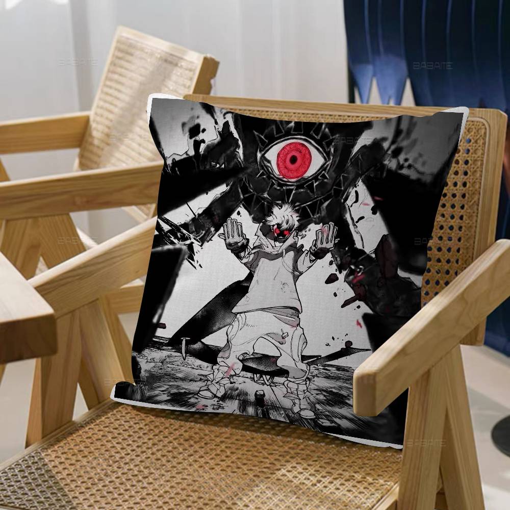 Anime Comic Gachiakuta Lucky Dragon pillow cover sofa cushion cover home room decoration children gift