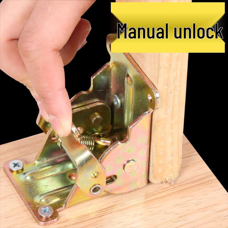 Self-Locking Folding Furniture Hinge