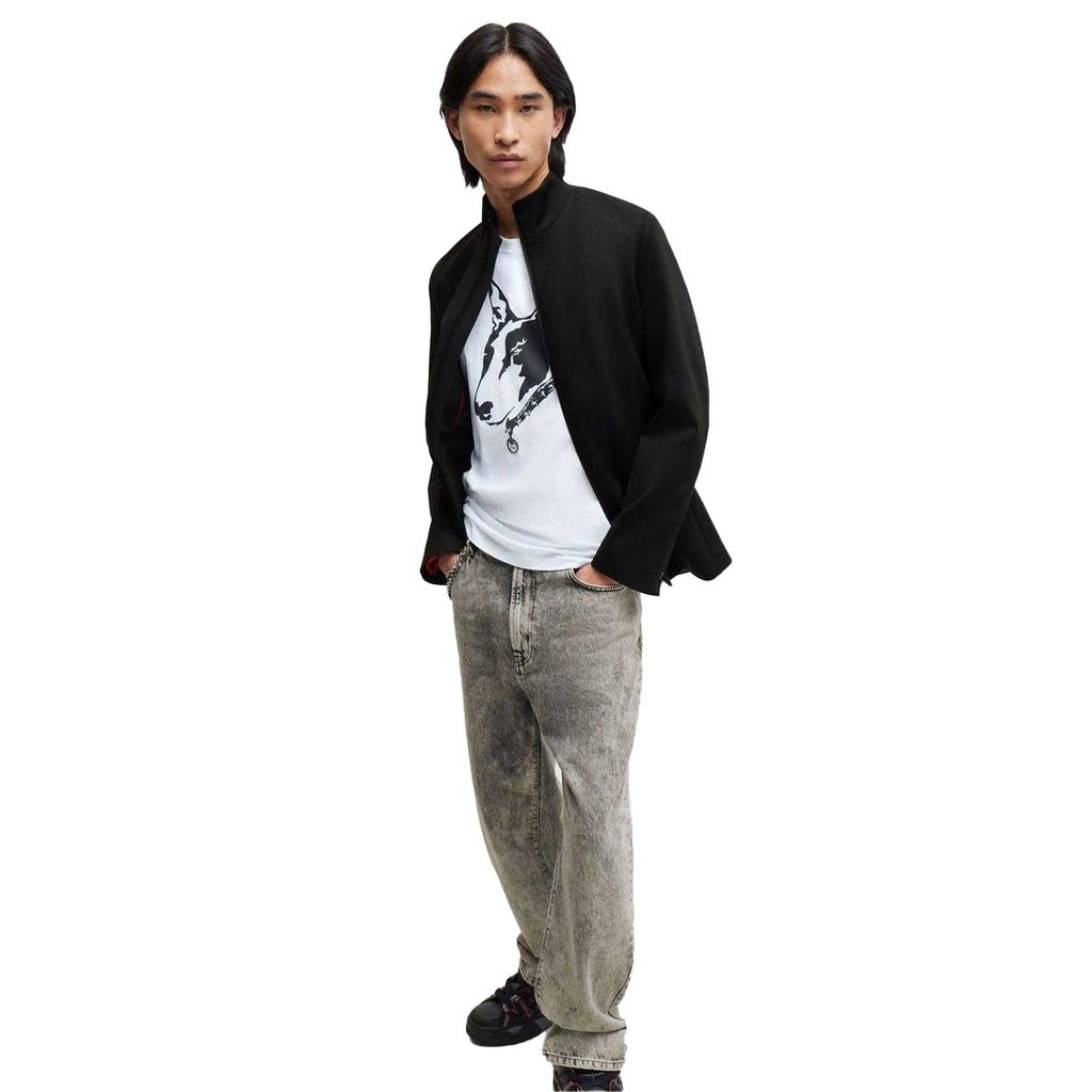 Hugo Mens Dog Print T-Shirt