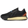 Neo Futro Mixr FM Fabric Casual Shoes Unisex Sneakers Black Orange HP9674