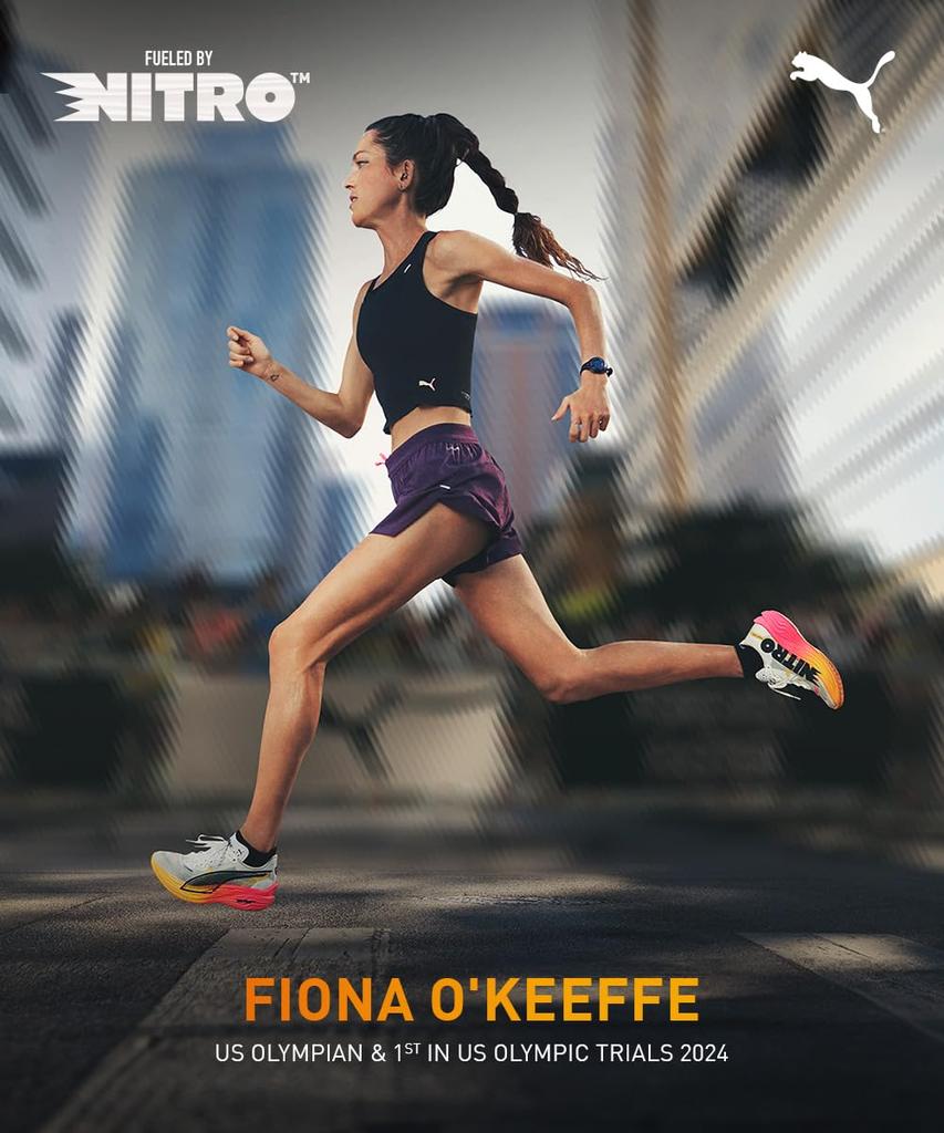 Кроссовки Deviate Nitro 3 Fire Glow 310475 24 Color Glow White см [PUMA] женские осень/зима Sunstream/Sunset (01) 23,0