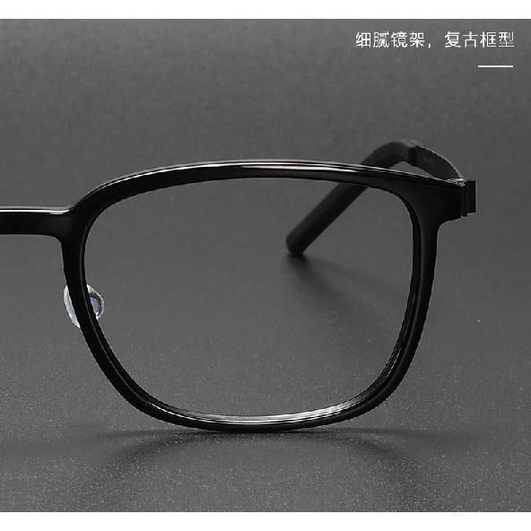 Top Quality Acetate Titanium Optical Glasses Frames Men Women Luxury Brand Square Prescription Eyeglass Frame Computer Eyewear