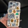Мультяшный чехол для телефона с Томом и Джерри для Samsung Galaxy A56 A36 A26 A55 A35 A16 A54 A34 A25 A24 A15 A14 A73 A53 A33 4G 5G