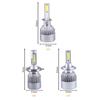 2Pcs C6 H1/H4/H7 Car LED Headlight Bulb 6000K Super Bright Light Driving Lamp