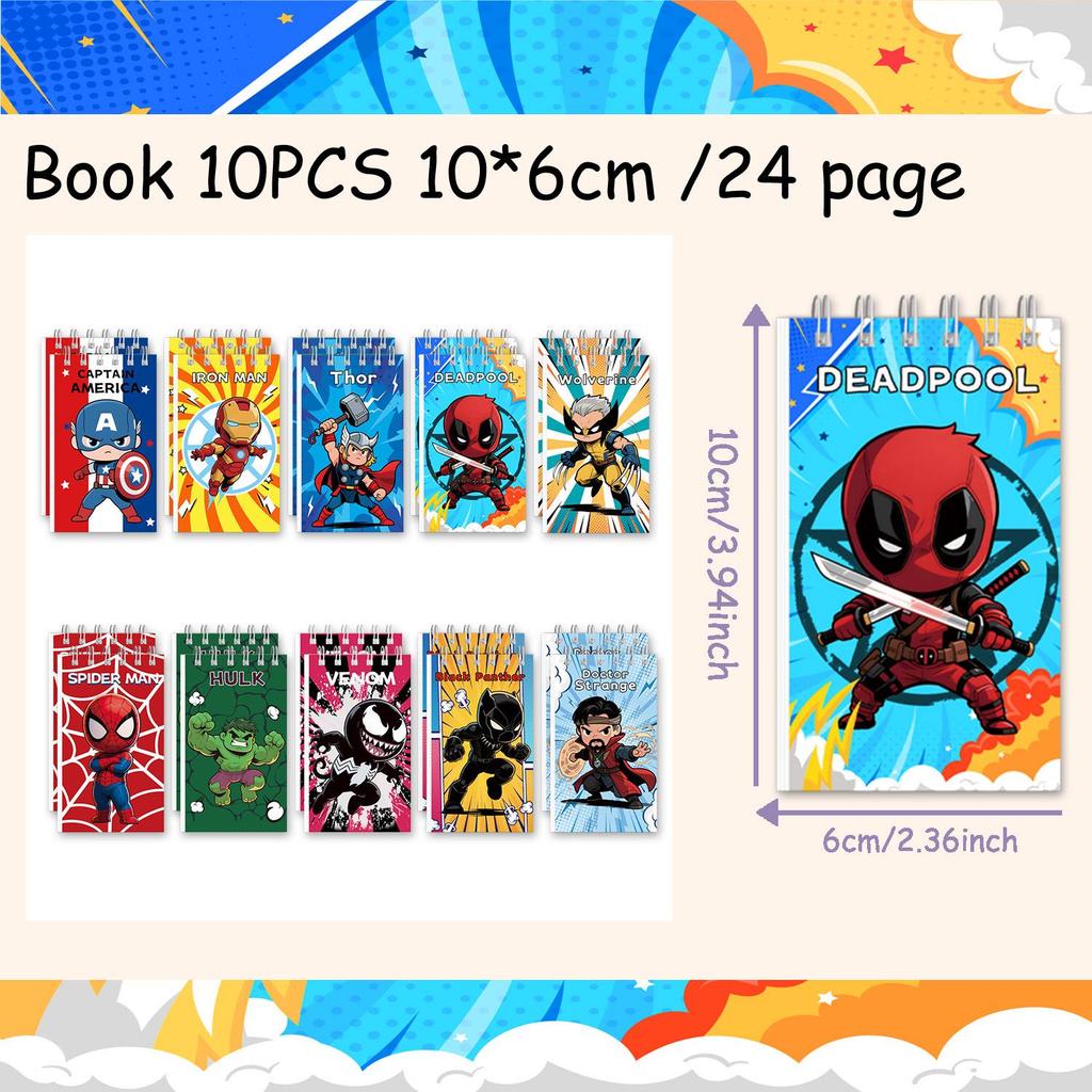 Stitch-Themed Children's Party Journal with Sticky Notes - Perfect Birthday Gift
