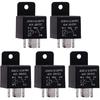 EHDIS Motor Relay 5 Pin 24V Coil 40amp Spdt Model No.: JD2912-1Z-24VDC 40A 28VDC, Contactor Relay Switch Power, Auto Switches & Starters, 5 Pack