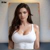 Винтажная металлическая жестяная табличка x Дюйм Портрет Женщины Настенное Искусство Яркий Цвет Домашний Декор для Спальни Гостиной Театра