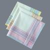 Women's Cotton Small Handkerchief Refreshing Soft Cotton Sweat-Absorbent Handkerchief Old-Fashioned Retro