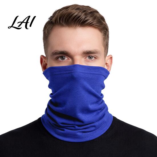 Thick Face Scarf Neck Gaiter Mask for Cycling Winter Velvet Skiing Mask Guard Windproof Cold Weather Thermal Cover Men Women