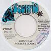 7-дюймовая пластинка NORBERT CLARKE Rainy Day NONE Black Scorpio 1991 Ямайка Регги Ска Даб Б/у
