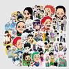 Яркие 50 шт. аниме-стикеров Hunter X Hunter для ноутбуков и скейтбордов