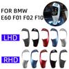 Replacement Gear Shift Cover Black For BMW 5 Series E60 F01 F02 F10 520i 525 Shifter Gear Knob Lever Panel Head Cover