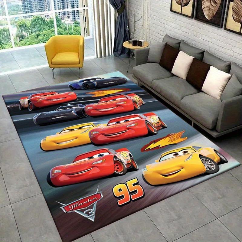 1pc Cras Pattern Area Rug Soft Flannel Floor Mat for Living Room, Office, Bedroom and Carpet, Sofa Coffee Table Floor Mat