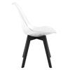 Mark Chair - Transparent / Black Legs X 1