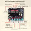 Плата аудиоусилителя Bluetooth Q100H DC12-24V с Qualcomm aptX, 2.1-канальный, 50 Вт*2 + 100 Вт усилитель, TPA3116, усилитель сабвуфера