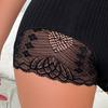 Женское бесшовное кружевное нижнее белье с прострочкой, с высокой талией, для контроля живота, сексуальные шортики-бойфренды с эффектом лифтинга ягодиц, больших размеров