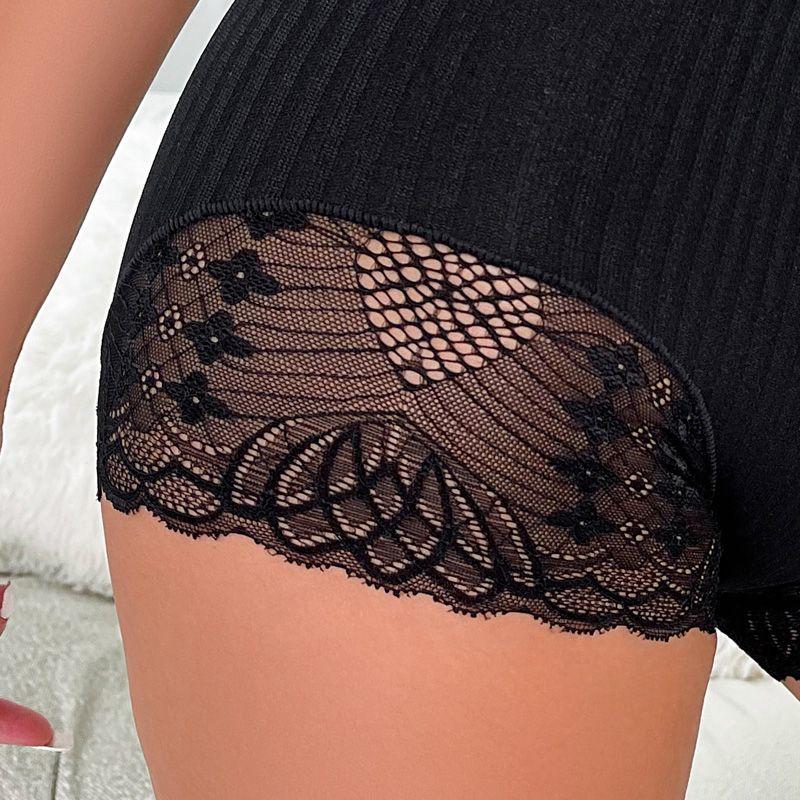 Женское бесшовное кружевное нижнее белье с прострочкой, с высокой талией, для контроля живота, сексуальные шортики-бойфренды с эффектом лифтинга ягодиц, больших размеров