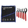 6Pcs Universal Spanner Wrench Set APU13 16 ER25 32 40 C32 Steel Adjustable Shock Spanner Hook Wrench Coilover