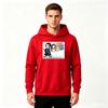 Anime Demon Slayer Print Men's Pullover Hoodie Casual Long Sleeve Sweatshirt for Daily Wear