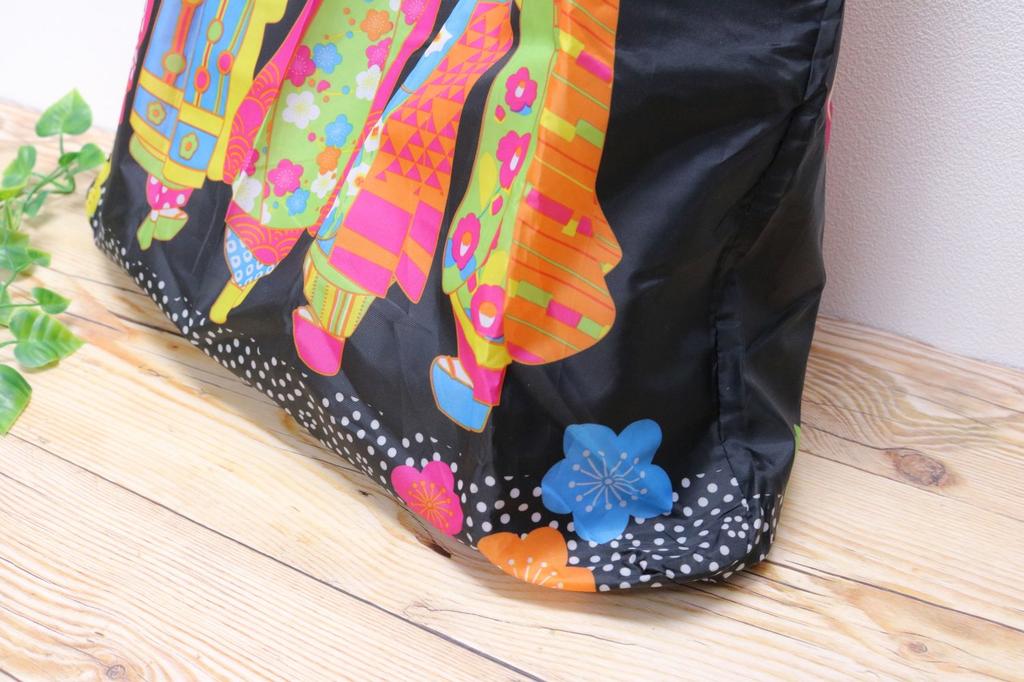 Matsumi Kogei Marusan Eco Maiko Souvenir X X Black Bag, Print, Bag, 5.5cm 10.5cm 5cm,