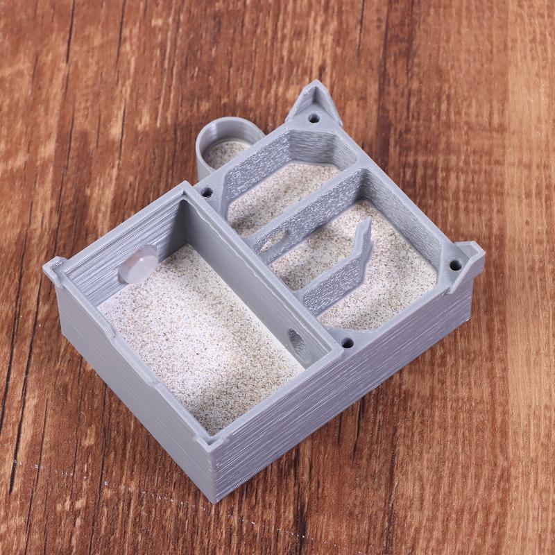 Плоская Муравьиная Ферма из Четырех Секций с Отдельными Комнатами для Муравьевода, Муравейник Дом Гнездо для Маленьких и Средних Колоний Муравьев