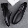 Fashion Spring Summer Mens Casual Shoes Genuine Leather Male Loafers Slip-On Mocasines Soft-Soled Driving Shoes Classic Business Falts