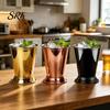 Temperature Retaining Wine Glass Cocktail Stainless Steel Julep Cups 400ml Reusable Southern-style Elegant Metal Drinkware for Home Bar Use