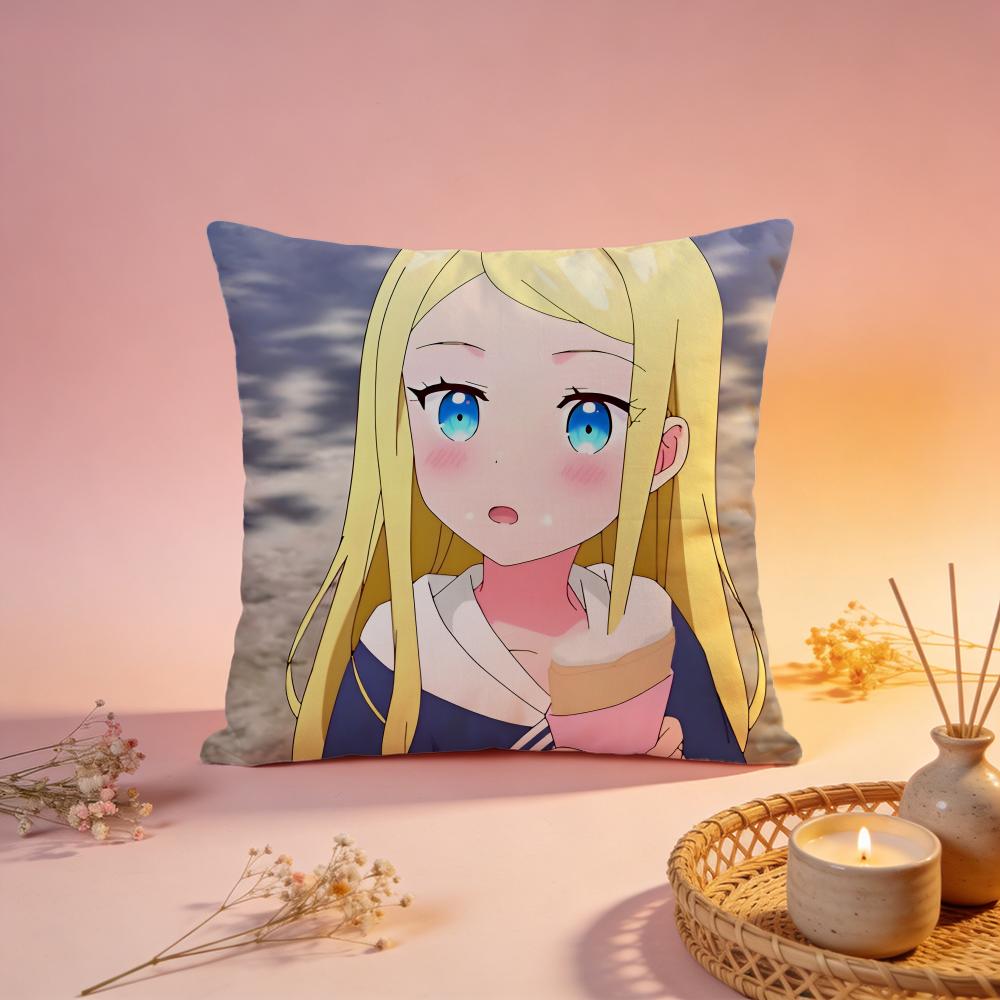 Trendy Ssasaki and Peepsing Cushion Cover Comfortable Durable Pillow Cover MultiScene for Home Office Car Sofa