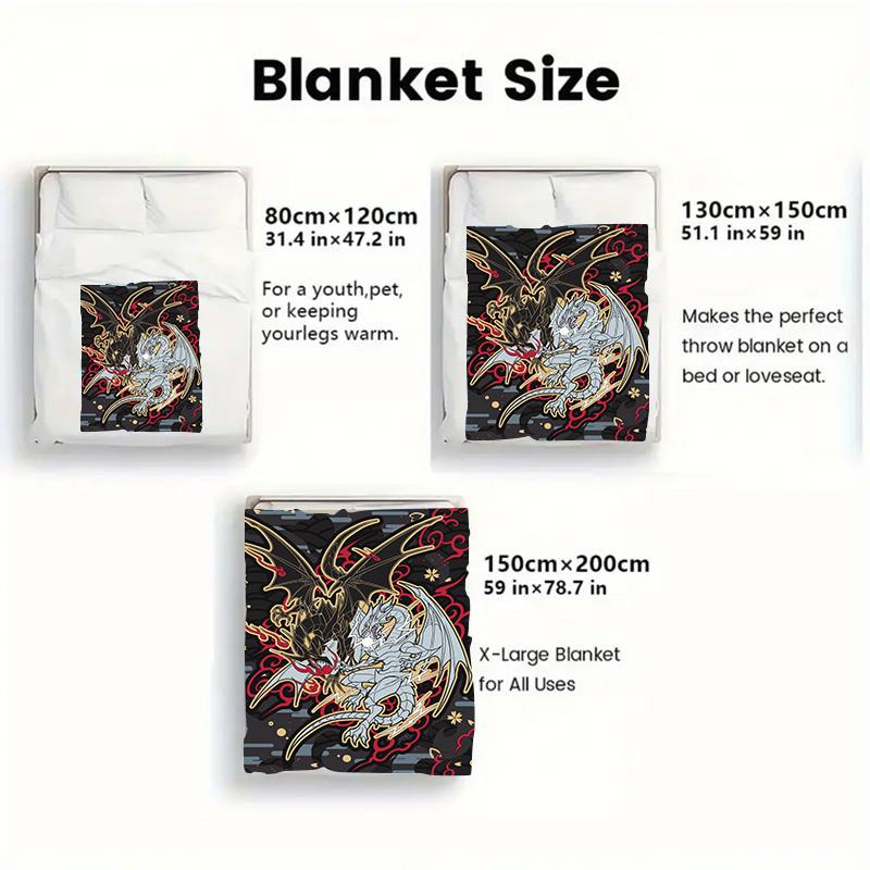 Moon diviner 2D Flat Pattern Flannel Blanket High quality All Seasons Warmth and Comfort Perfect for Christmas Gifts.SMT0917574