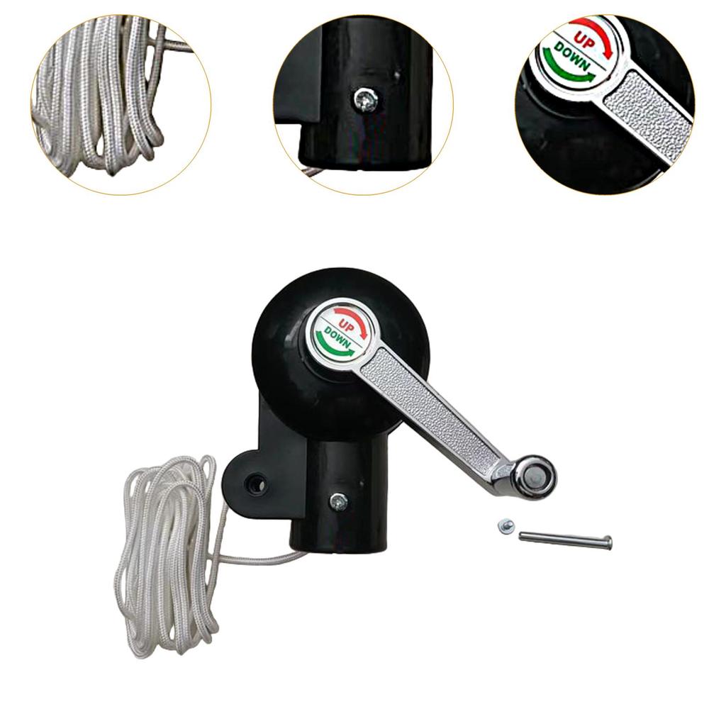 Ручка с кривошипом для зонта, ручка, рычаг, палуба, пляж, пикник, патио, аксессуары для зонта