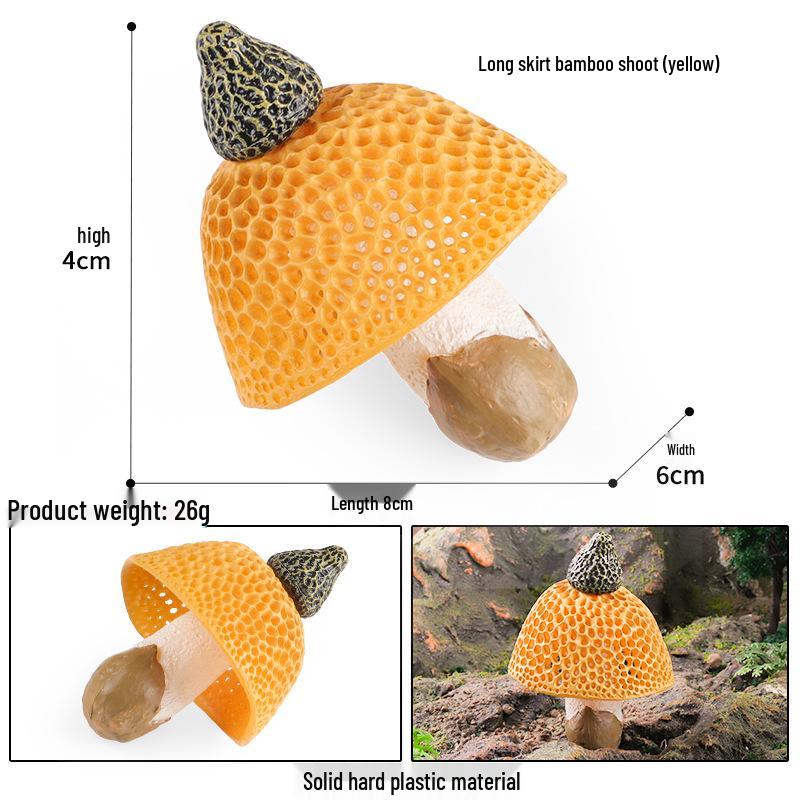 Simulated Vegetables & Mushrooms: Educational Props & Decorative Toys for Kindergarten