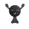 Cartoon Smiling Bear Car Phone Holder: Air Outlet Gravity Mount.