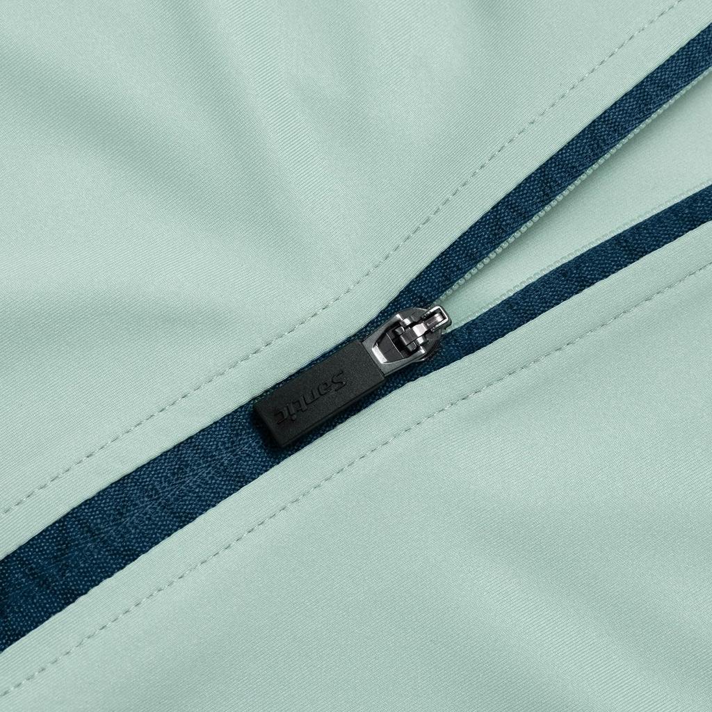 Cycling Short Thin Cycling Back Road Quick Blue XL [Santic] Men's Jersey, Sleeve, Spring/Summer, Wear, Pocket, Bicycle, Bike, Breathable, Drying,