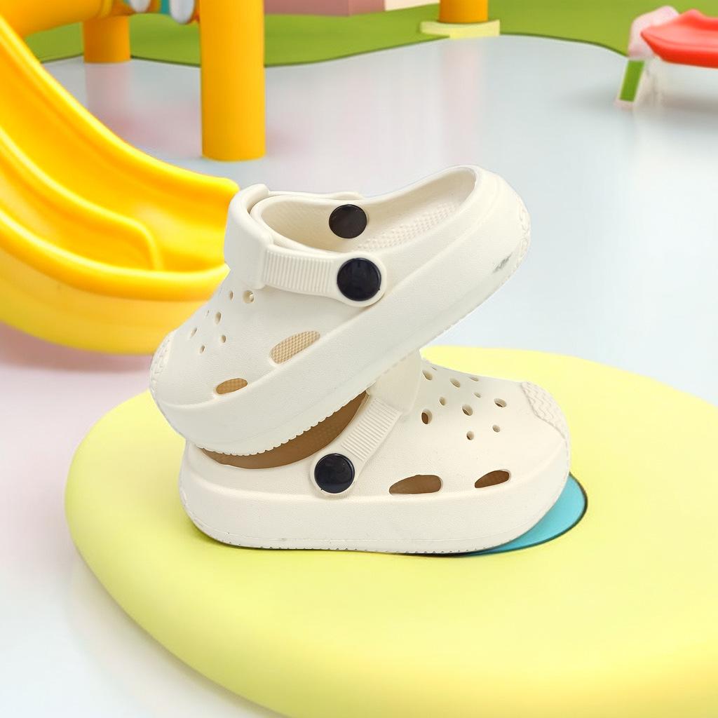 Cool Comfort, дышащие летние сабо для молодежи - нескользящие сандалии из ЭВА с мягкой подошвой для мальчиков и девочек, домашние и уличные тапочки с геометрическим рисунком
