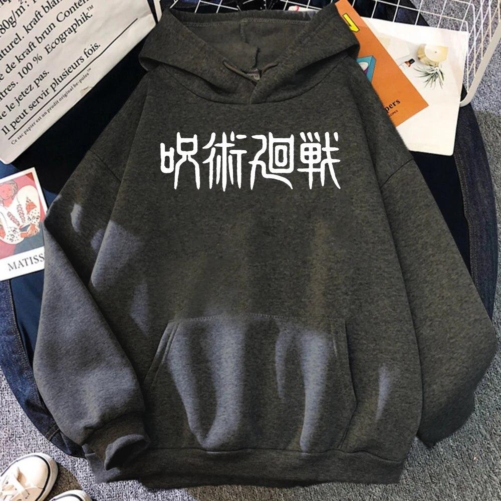 Hoodie Gojo Jujutsu Kaisen Hot Print Homme Hoodies Harajuku Daily Casual Unisex's Japan Anime Hooded Warm Autumn Unisex Clothing