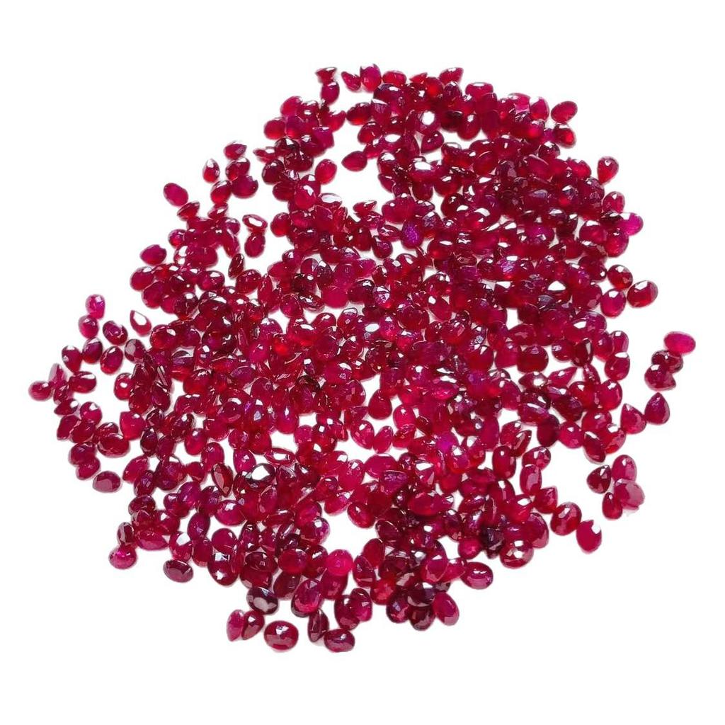 Natural Pigeon Blood Ruby Cabochon Jewelry Set: Ring, Pendant, Jadeite, Earrings, Bracelet, Necklace