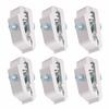 6pcs Truck Bed Cover Clamps 1112514 Aluminum Low Pro Truck   Mounting Clamps for Most Truck Beds