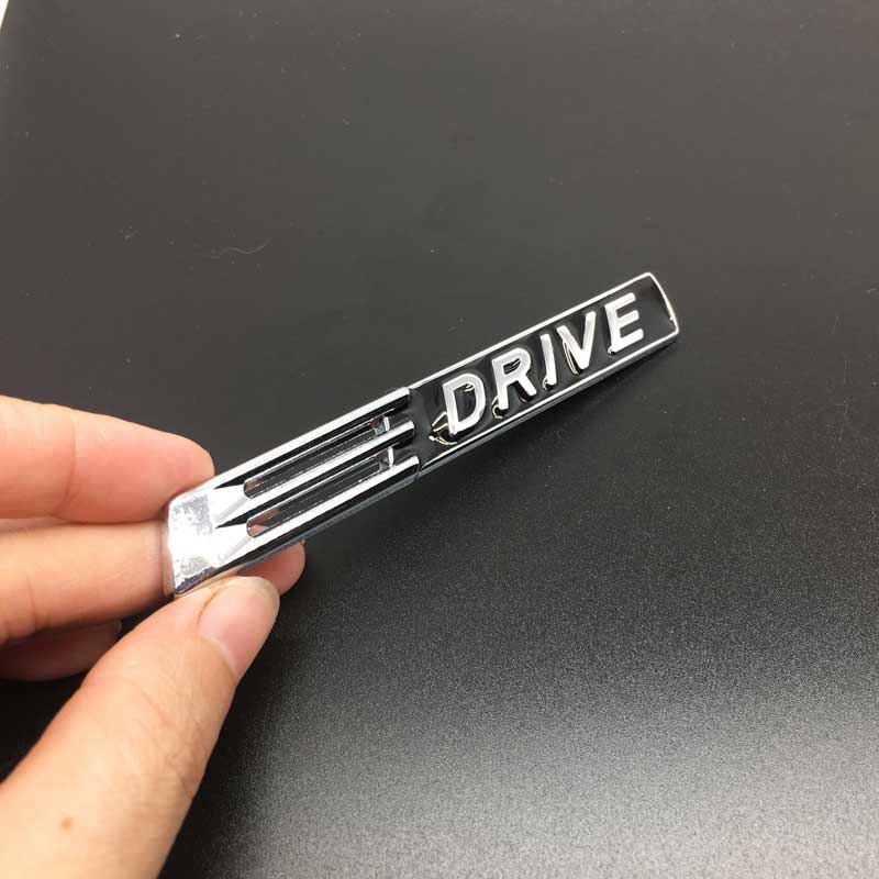 Металлическая наклейка с логотипом X Drive E Drive S Drive для стилизации автомобиля, на боковое крыло, задний багажник BMW X1 X3 X5 X6 E39 E53 E60 E90 F10 E46 DP8
