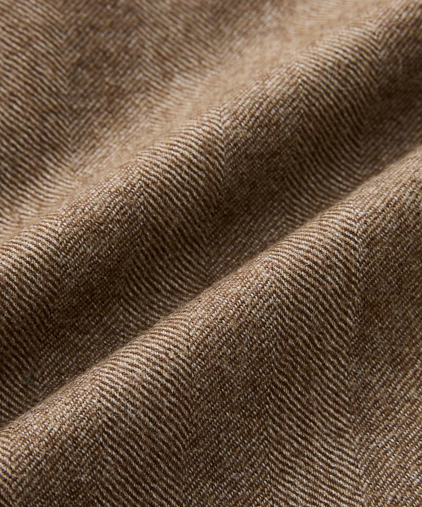 STCO Italy Marlane Herringbone Formal Jacket_Beige (Classic Fit)_Ssjwd93Chd